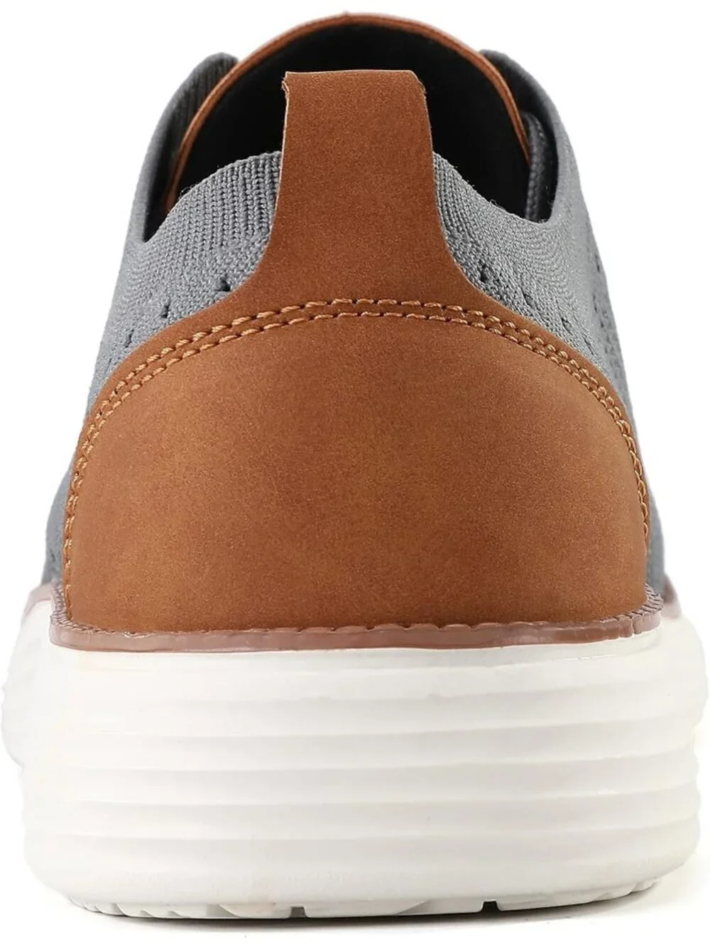VILOCY Men's Grey Ethylene Vinyl Acetate Casual Breathable Comfortable Sneakers